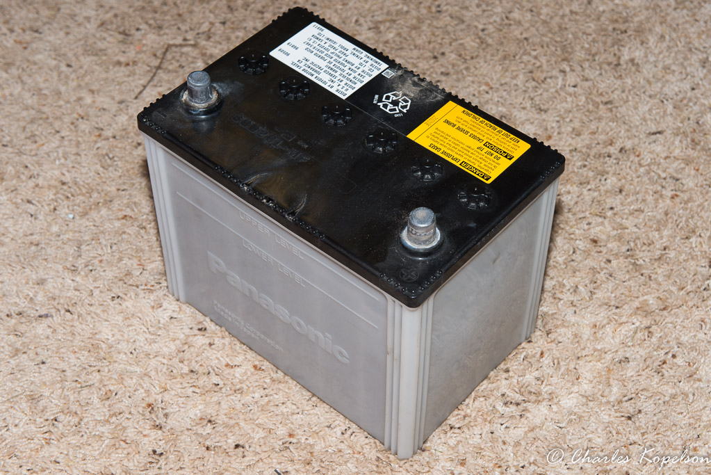 Original Panasonic battery in my 2010 Toyota 4runner.