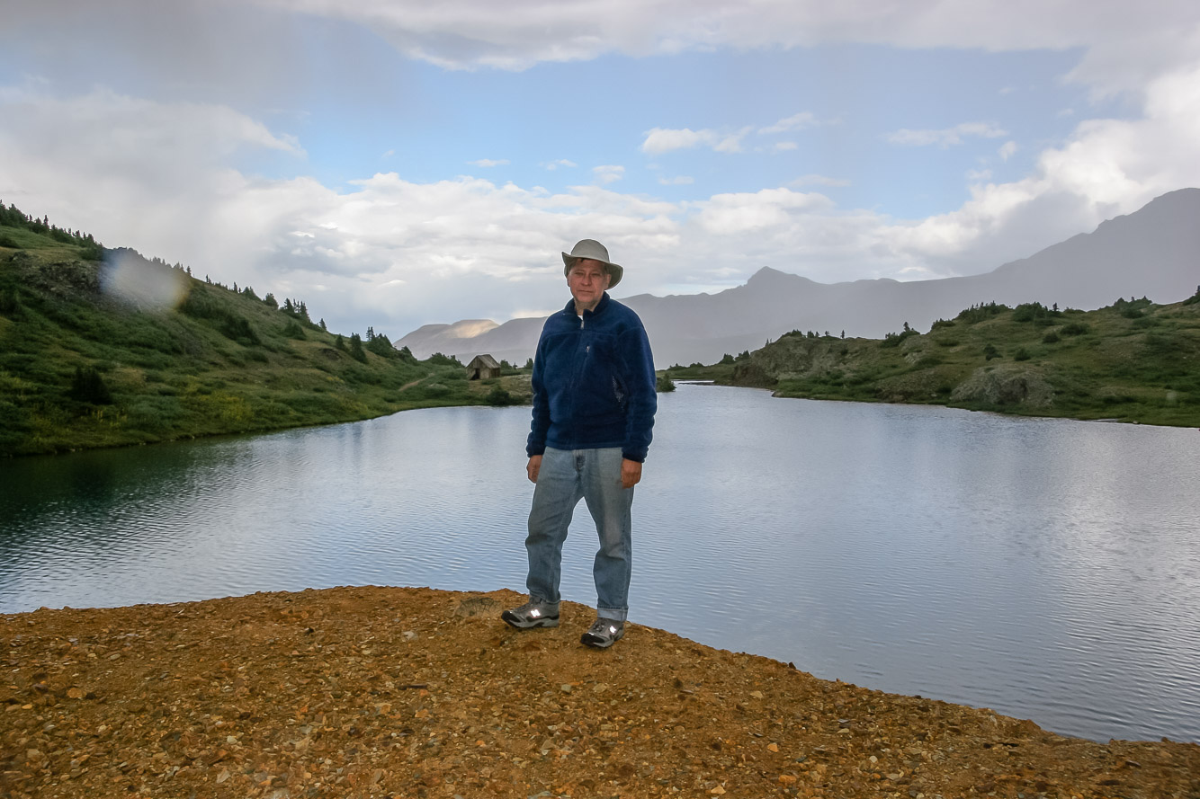 Raining out at Kite Lake, CO  Near Beartown and Stony Pass