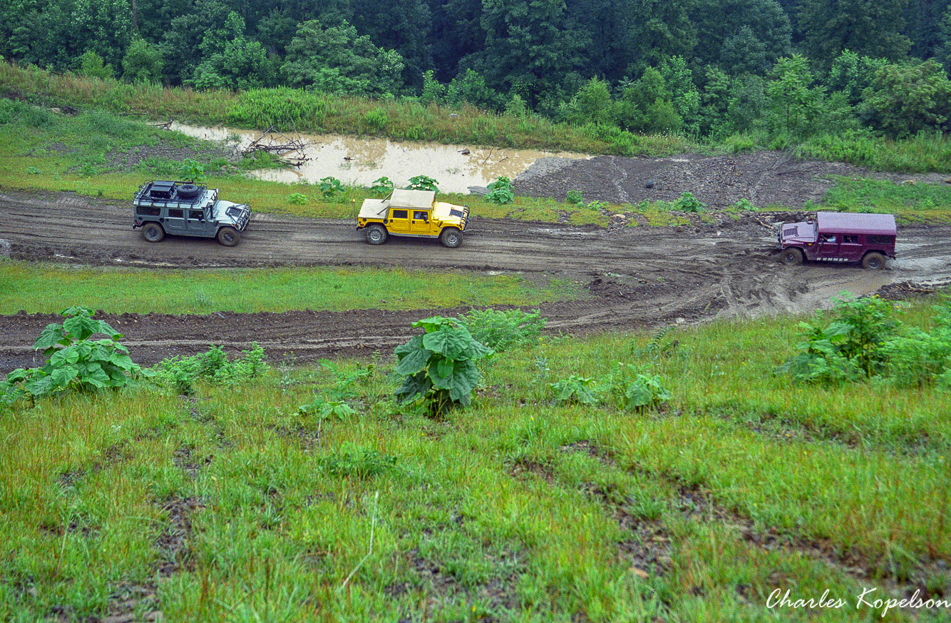 Strip Mining decimated the area into a mud mess.